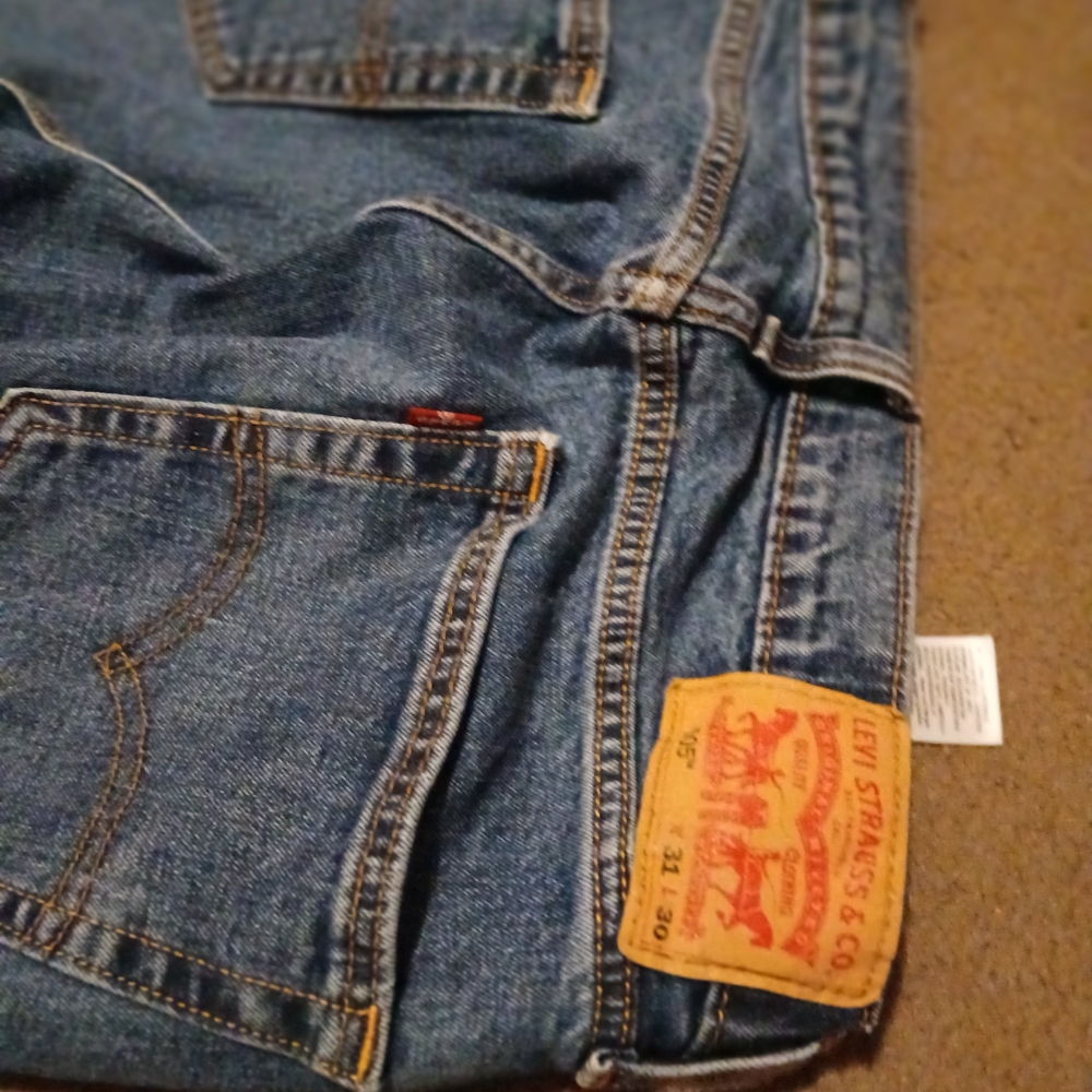 Levi's Blue Relaxed Jeans